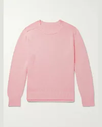 Anderson & Sheppard Pullover in cotone Rosa