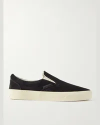 Tom Ford Sneakers slip-on in pelle scamosciata Jude Nero