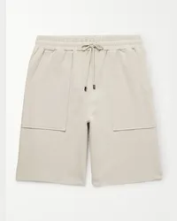 Zimmerli Shorts a gamba dritta in jersey di misto cotone e modal stretch con coulisse Neutri