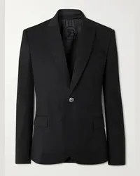 Balmain Blazer slim-fit in lana Nero