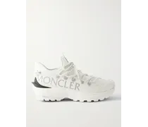 Moncler Sneakers in ripstop e gomma con logo Trailgrip Lite2 Bianco