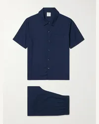 Calvin Klein Pigiama in popeline Blu