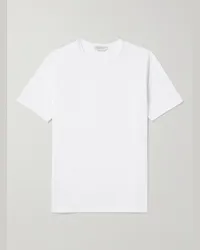 Gabriela Hearst T-shirt in jersey di cotone Bandeira Bianco