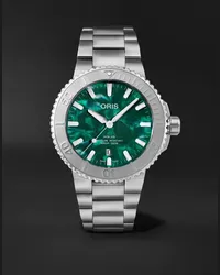 ORIS Bracenet Orologio automatico 43,5 mm in acciaio inossidabile Aquis, N. rif. 01 733 7730 4137-07 8 24 05PEB Verde