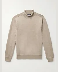 Loro Piana Pullover a collo alto in cashmere Neutri