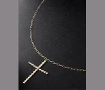 Gold Diamond Pendant Necklace