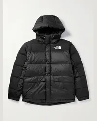 The North Face Piumino in nylon ripstop trapuntato con logo ricamato Himalayan Nero