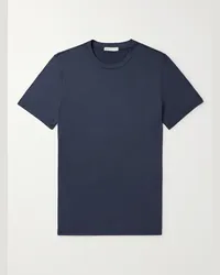 Onia T-shirt in jersey stretch Everyday Blu