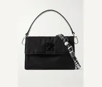 Borsa a tracolla in shell con finiture in pelle Soft Jitney 1.4
