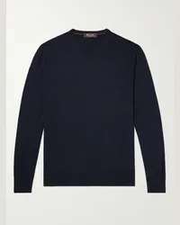 Loro Piana Pullover in cashmere Blu