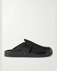 Balenciaga Slipper in pelle Sunday Nero