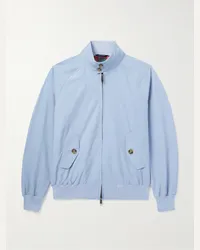 Baracuta Giacca harrington in shell G9 Blu