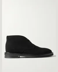 MR P. Desert boots in Regenerated Suede by evolo® Lucien Nero