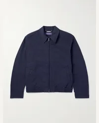 Ralph Lauren Giacca in drill di misto cotone Laurence Blu