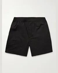 The Row Shorts a gamba larga in shell Gerhardt Nero