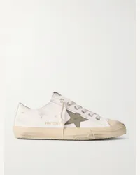 Golden Goose Sneakers in pelle effetto consumato V-Star 2 Bianco