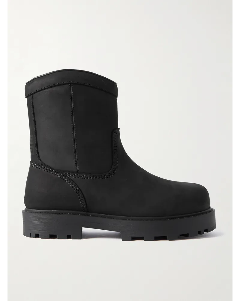 Givenchy Stivali in nubuck Storm Nero