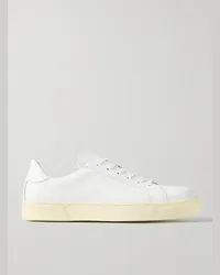 George Cleverley Sneakers in pelle Jack II Bianco