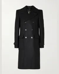 Belstaff Cappotto doppiopetto in misto lana Milford Nero