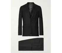 Grey A Suit To Travel In Soho Slim-Fit Wool Suit