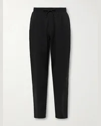 LULULEMON Pantaloni a gamba affusolata in shell riciclato stretch con coulisse T.H.E Nero