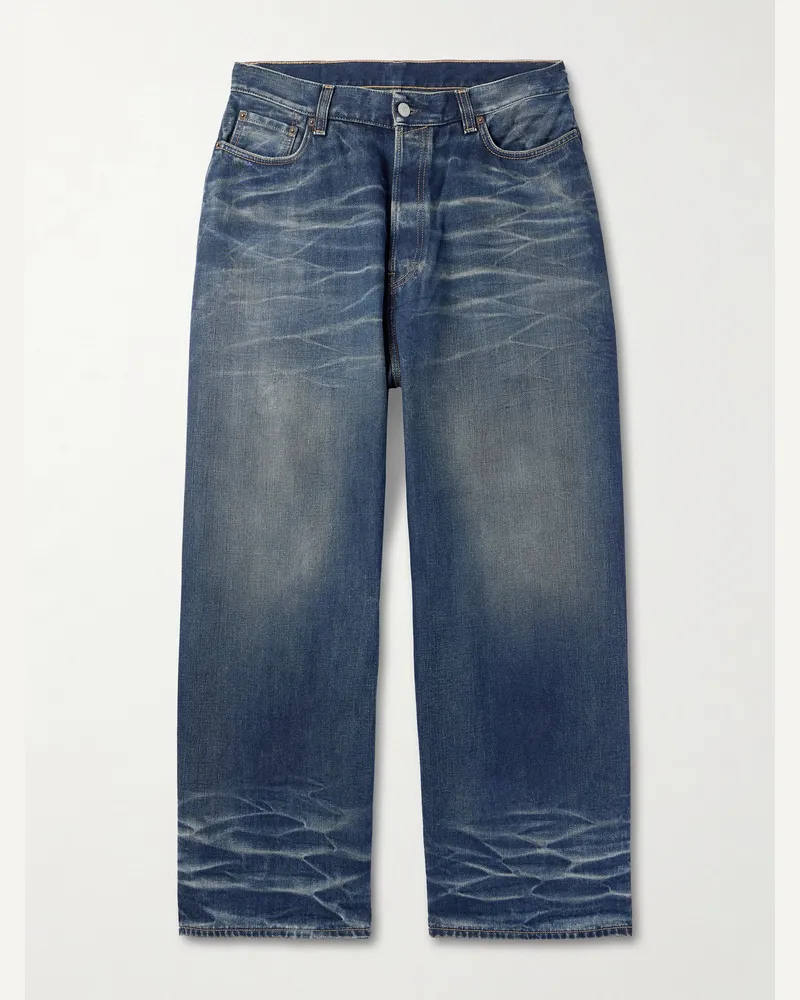 Acne Studios Jeans a gamba larga in denim biologico 2023M Blu