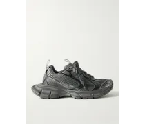 Balenciaga Sneakers in gomma e mesh effetto invecchiato 3XL Grigio