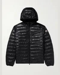 Moncler Piumino trapuntato in shell Levanter Nero