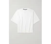 T-shirt oversize in jersey di misto cotone