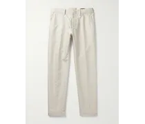Pantaloni chino slim-fit in cotone