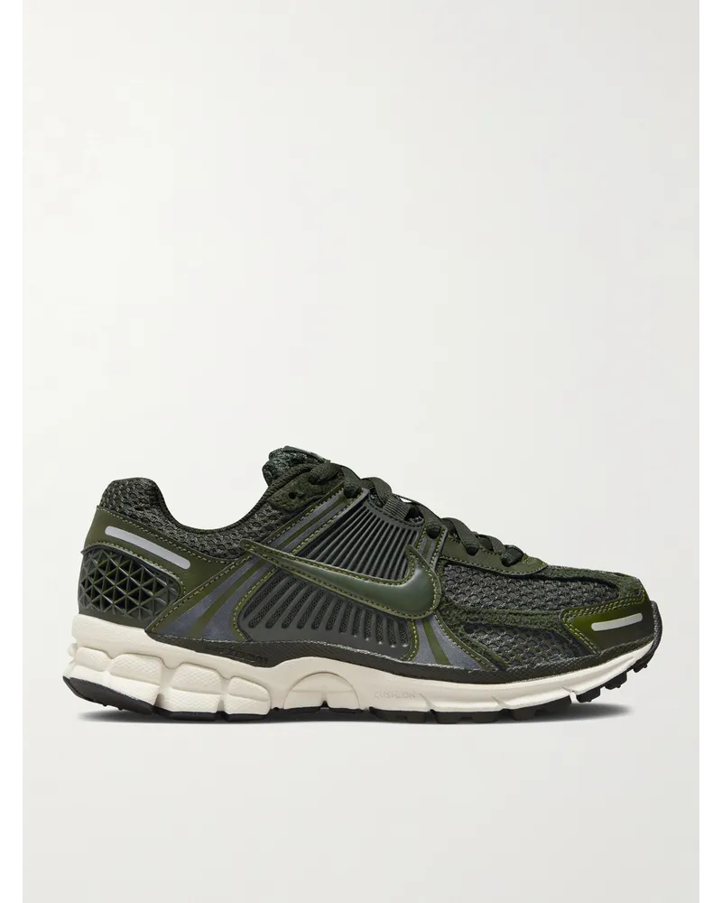 Nike Sneakers in mesh con finiture in pelle e gomma Zoom Vomero 5 Verde