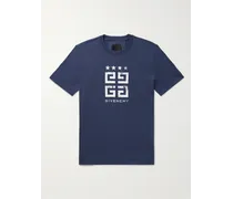 T-shirt in jersey di cotone con logo 4G