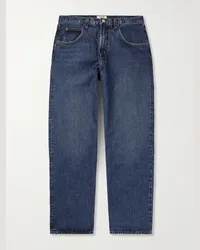 AGOLDE Jeans a gamba dritta in denim biologico Fusion Blu