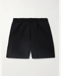 Nike Shorts a gamba dritta in Tech Fleece con coulisse Reimagined Nero