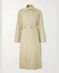 Burberry Trench in gabardine di cotone Neutri