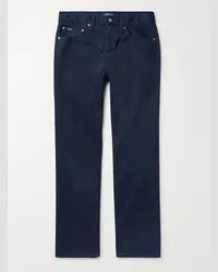 Ralph Lauren Pantaloni in twill di cotone stretch Blu