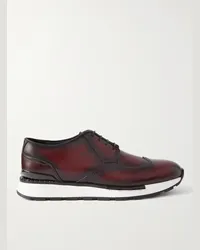 Berluti Sneakers in pelle Venezia Bordeaux