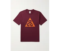 T-shirt in jersey con logo ACG