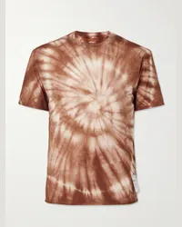 Satisfy T-shirt in CloudMerino™ tie-dye Marrone