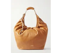 Paula’s Ibiza Tote bag in pelle con finiture in corda Squeeze XL