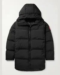 Canada Goose Piumino in EnduraLuxe® trapuntato con cappuccio e logo applicato Lawrence Nero