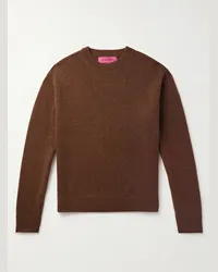 The Elder Statesman Pullover in cashmere Marrone