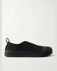 Bottega Veneta Sneakers in tela con finiture in gomma Nero