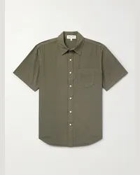 Alex Mill Camicia in popeline di cotone Mill Verde