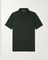 Loro Piana Polo in lana Wish Verde