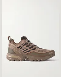 Salomon Sneakers in mesh e materiale sintetico con finiture in gomma Acs Pro Desert Marrone