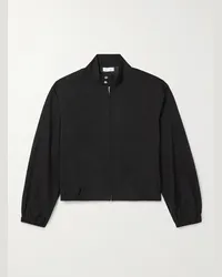 John Elliott + Co Giacca harrington in cotone Nero