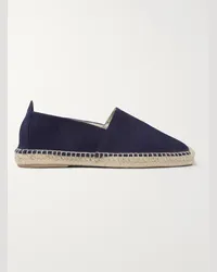 Anderson & Sheppard Espadrillas in camoscio Blu