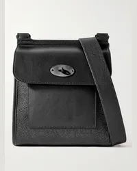 Mulberry Borsa a tracolla in Eco Scotchgrain e pelle Antony Nero