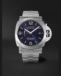 OFFICINE PANERAI Orologio automatico 44 mm in acciaio inossidabile Luminor Marina Specchio Blu, N. rif. PAM01316 Blu